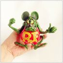 Green Rat Fink Ed! Big Daddy Roth RF Action Figure 4"-5" #A1