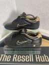 Mens Nike Black and Gold Court Shoes Trainers Size 8 TRH12024T9
