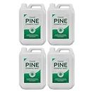 Trade Pine Disinfectant 5 L- Disinfectant Liquid Kills Viruses and Bacteria- Suitable for Hospitals, Healthcare and Domestic use. (Pack of 4)
