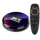 DQi-K 2024 NEW H96MAX 4GB 64GB Android 13 TV BOXES With Gyroscope Voice Remote Control RK3528 Quad-Core 64bit Cortex-A53 Support 8K 6K 4K BT 5.0 WIFI6 Android TV BOX