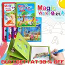 Reusable Magic Painting Book Kids Toy Water Drawing Doodle Aqua Mat Board Gifts