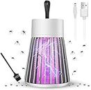 Mosquito Killer Lamp Trap Machine with Purple LED Light Electric Shock Bug Zapper for Insects USB Powered (Mosquito Killer lamp) || Plug in The Plug (Not Battery Operated)