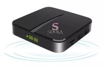 Caja de TV Socila Smart iptv wifi, Europa, Asia, Árabe, África, Reino Unido, Brasil