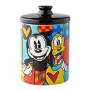 Disney By Britto Stoneware Mickey and Pluto Canister, Small