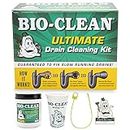 Bio-Clean Ultimate Drain Cleaning Kit Cleans Drains- Septic Tanks - Grease Traps All Natural and 100% Guaranteed No Caustic Chemicals! Removes fats oil and grease, completely cleans your system.