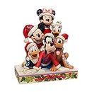 Disney Tradition 6007063 Figurina Topolino e gli Amici a Natale