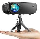 Projector, Cibest WiFi Mini Projector Full HD 1080P, 13000 Lux Portable projector Compatible with iOS/Android/Tablet/PC/TV Stick/USB (Bag and Tripod included)