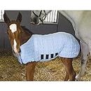UltraFlex Lightweight Saver Foal Blanket for Horses | Tekno-Dri Technology & Cotton Mini Horse Blanket | Foal Blanket in Cold Climate | Miniature Horse Blanket |Color Blue |Size Mini
