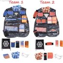 Kids Tactical Vest Kit for Nerf Guns N-Strike Elite Series for Boys Girls New US