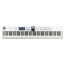 Arturia KeyLab Essential 88 Keys mk3 Piano with Custom DAW Integration White
