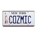 Celebrity Machines The Big Bang Theory | COZMIC | Metal Stamped License Plate