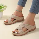Sandalen Frauen neue Sommerschuhe Frauen elegante Low Heels Sandalen Sommer Hausschuhe Zapatos Mujer