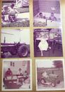 12 Fotos Vintage Cuadradas Bebés Niños Niños Familia Hombres Mujeres Tractores 1972