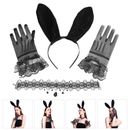  Accessories for Girls Clothing Accessory Lace Headband Set Gloves Cosplay