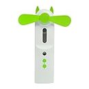 FASHIONMYDAY Fashion My Day® Personal Fan Misting Fan Backpacking Car Office 2 Speeds Mini Fan Humidifier Green| Home & Kitchen|Heating, Cooling & Air Quality|Fans|Table Fans