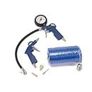 Air Tool kit 6 Pcs Compressed Air Set Pneumatic Compressor accesories Tool(Dark Blue)