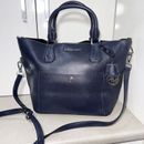MICHAEL KORS Greenwich Navy Saffiano Leather Handbag Crossbody Bag #30991