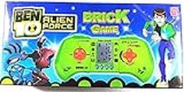 ISRE Kid's Super Brick Game Ben 10 Hand Handled Brick Video Game - Multicolor