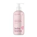 ATTITUDE Baby 2-in-1 Shampoo and Body Wash, EWG Verified, Dermatologically Tested, Vegan, Unscented, 473 mL