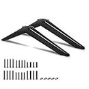 Yaotieci TV Legs for Onn Roku TV Stand Legs, Only for 100002458 100005842 100012590 24" 32" 40" 43" 50" Onn TV Legs with Screws and Instruction