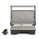 Salter EK2009 Sandwich Toaster, Panini Press & Health Grill - Marble Non-Stick Plates, Automatic Temperature Control, Floating Hinge Folds Flat For Large Cooking Plate, Excess Oil Channel & Drip Tray