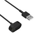 BKN USB Magnetic Charging Cable For Fitbit Inspire/Inspire HR/Ace 2 (Not for Inspire 2)-Black