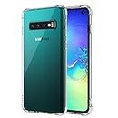 Uluck Case For Samsung Galaxy S10E, Soft TPU Silicone Shockproof Case, Crystal Clear Anti-Scratch Bumper Cover For Samsung S10E(5.8 inch)