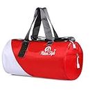 Risen Style Unisex Duffle Bag Gym Bag Workout Duffle Athletic Duffle Bag Gender-Neutral Gym Bag (Color : RED_D3_02)