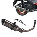 Full Exhaust System for GY6 Engine gy6 150cc 125cc Scooter Moped ATV w DB Killer