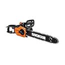 WORX WG305.1 14-Inch Electric Chainsaw with Auto-Tension One Size