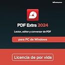 PDF Extra Lifetime - Editor de PDF profesional - Edita, Protege, Anota, Convierte, Completa y Firma los PDF - 1 PC Windows / 1 Usuario / Licencia de Por Vida