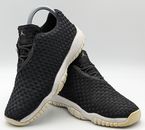 Scarpe da ginnastica Nike Air Jordan donna taglia 5 UK bianco e nero Future GS