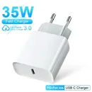 PD 35W Fast Charger For Apple iPhone 14 13 12 11 15 Pro Max Plus USB C Charger Fast Charging 7 8 6