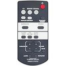Allimity FSR66 ZJ78750 Replacement Remote Control Compatible with Yamaha Sound Bar Soundbar Home Audio Speaker System YAS-103 YAS-105 YAS-106 YAS-107 YAS-108 YAS-203 YAS-207 ATS-1030 ATS-1060