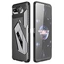 Mobile Phone Protection Case for for ASUS ROG Phone 5 Carbon Fiber Texture Shockproof TPU Case