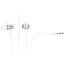 Xiaomi Mi In-Ear Headphones Basic, Sleek Aluminium Chamber, Tangle-Free Cable, Aerospace-Grade Metal Diaphragm, Mi Phones, Android and iOS-Silver 362891