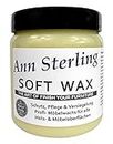 Ann Sterling "Soft Wax" Wachs Möbelwachs Shabby Chic Holzwachs Versiegelung Finish Wachs Kalkwachs (250ml, Farblos)