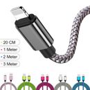 1M 2M 3M For iPhone iPad USB Data Sync High Speed Charger Charging Cable Cord AU