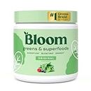 Bloom Nutrition Greens and Superfoods Powder for Digestive Health, Greens Powder with Digestive Enzymes, Probiotics, Spirulina, Chlorella for Bloating and Gut Support, Greens Mix, 30 SVG, Original