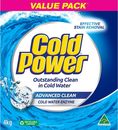 Cold Power Advanced Clean, Powder Laundry Detergent, 4kg, Suitable for Front-AU