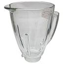 Joystar 6-Cup dishwasher safe glass jar,Compatible with oster Blenders 006803-000-NP0; 006803-000-N01; 006811-C00-NP0; 006811-C00-N01; 006843-000-NP1; 006844-000-NP1; 006844-000-N01