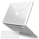 IBENZER Compatible with MacBook Pro 13 Inch Case 2015 2014 2013 end 2012 A1502 A1425, Hard Shell Case with Keyboard Cover for Old Version Apple Mac Pro Retina 13, Crystal Clear, CA-R13CYCL