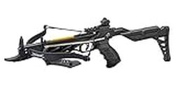 80lbs Black Self Cocking Hunting Crossbow 225+ FPS + 3pc Arrows Bow New