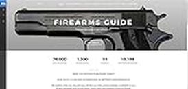 Firearms Guide 9th Edition ONLINE - Presents 73,300 guns and 8,000 gun schematics and blueprints - with Gun Values!