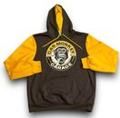 Gas Monkey Garage Sweatshirt Mens Large Yellow Pullover Hoodie Sweater Jacket