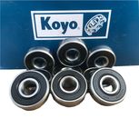 Koyo 629RD 2RS Ball Bearings 10 Piece 9 x 26 x 8 mm Sealed Bearings - Japan