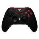 eXtremeRate Scarlet Red Replacement Buttons for Xbox One Elite Series 2 Controller, LB RB LT RT Bumpers Triggers ABXY Start Back Sync Profile Switch Keys for Xbox One Elite V2 Controller Model 1797