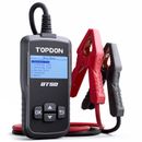 TOPDON Digital Car Battery Tester 12V Automotive 100-2000CCA Battery Load Tester