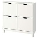 IKEA Ställ Cabinet con 4 scomparti bianchi (96x17x90 cm)