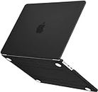 CASOSHIELD Compatible with MacBook Air 15 inch Case 2023 2024 New M3 M2 Ultra Thin Armor Protective Hard Shell Matte Cover for Laptop Model A3114 A2941 (Matte Black)